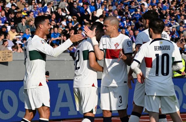 世界杯下注-40岁佩佩加持+VAR帮忙 国家队第200战 C罗进球了！