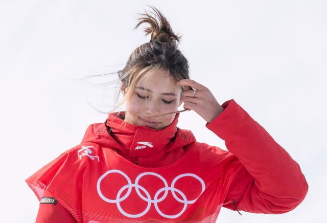 谷爱凌目标U形池冲金：姥姥会来现场看自己比赛